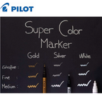 Pilot Paint Marker Medium Black | Gold | Silver | White - Επαγγελματικός Μαρκαδόρος Μπογιάς 3 Χρώματα
