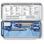 Staedtler Noris 10 Piece Maths Set - Σετ Γεωμετρικά Όργανα 10 Τεμαχίων