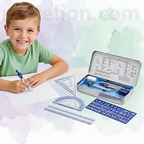 Staedtler Noris 10 Piece Maths Set - Σετ Γεωμετρικά Όργανα 10 Τεμαχίων