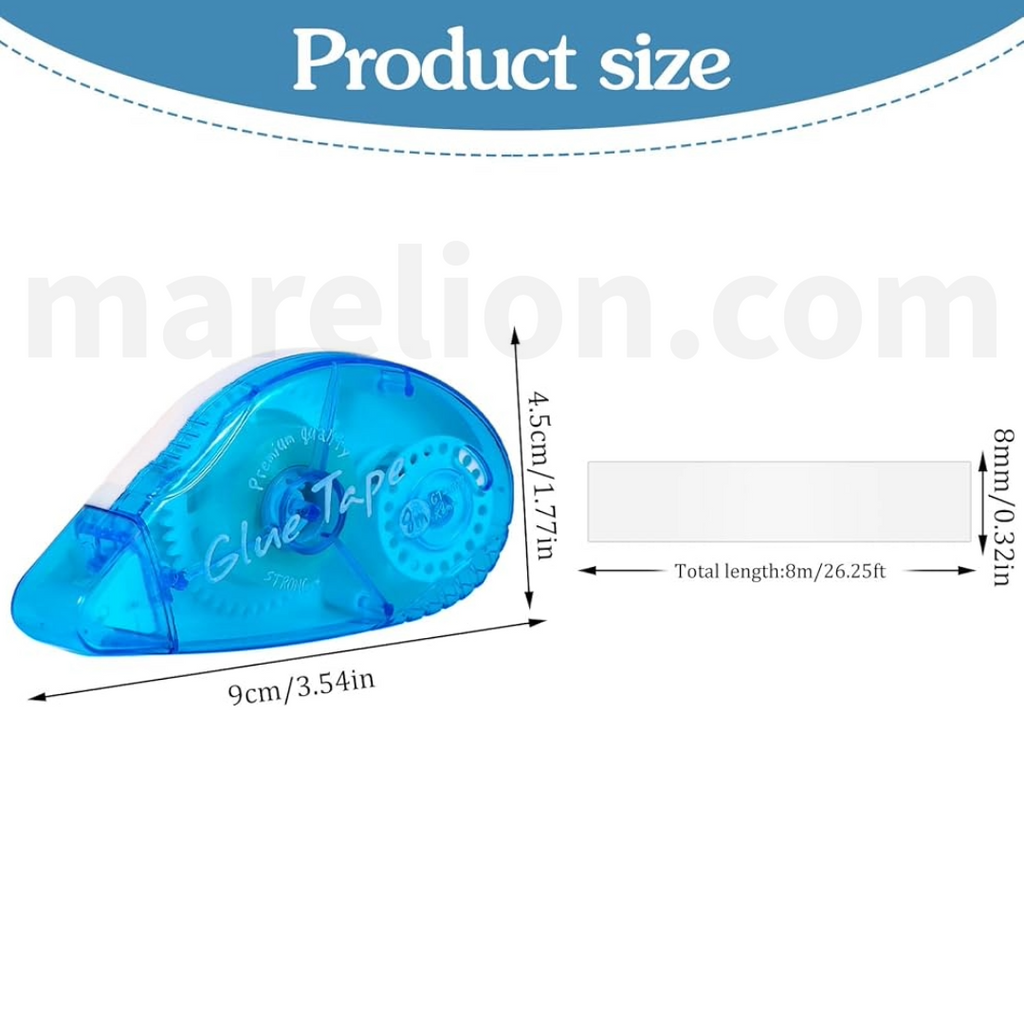 Keyroad Double-Sided Glue Tape 8mm x 5m - Διπλής Όψης Κολλητική Ταινία