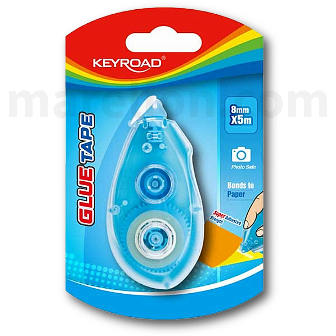 Keyroad Double-Sided Glue Tape 8mm x 5m - Διπλής Όψης Κολλητική Ταινία