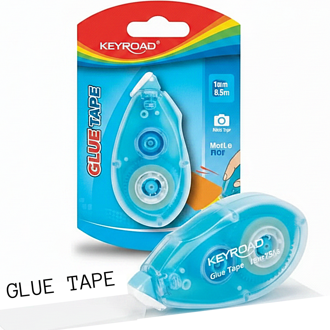Keyroad Double-Sided Glue Tape 8mm x 5m - Διπλής Όψης Κολλητική Ταινία
