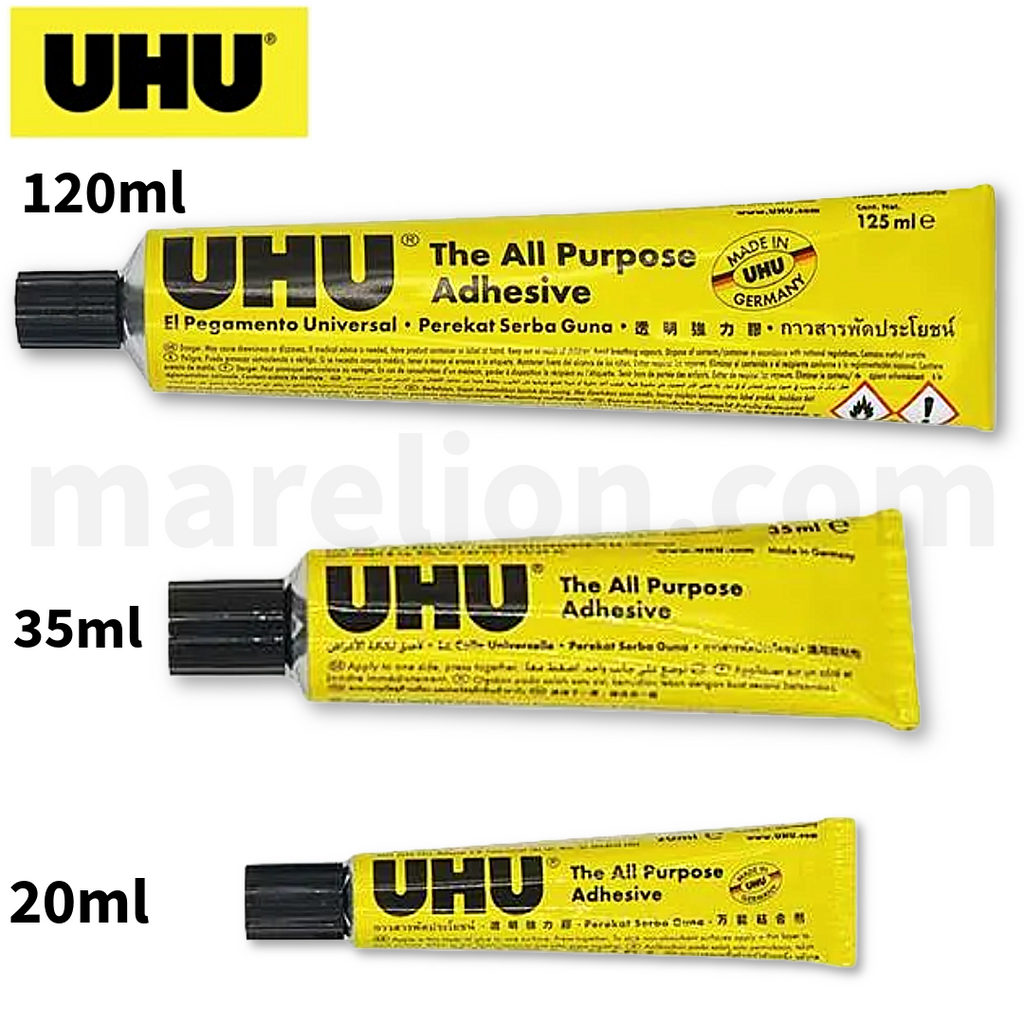 UHU All Purpose Adhesive Glue 20ml | 35ml | 125ml - Κόλλα Γενικής Χρήσης
