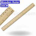 Wooden Ruler 30cm - Ξύλινος Χάρακας