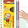 Keyroad Triangular Coloured Pencils 12pcs - Τριγωνικά Χρωματιστά Μολύβια