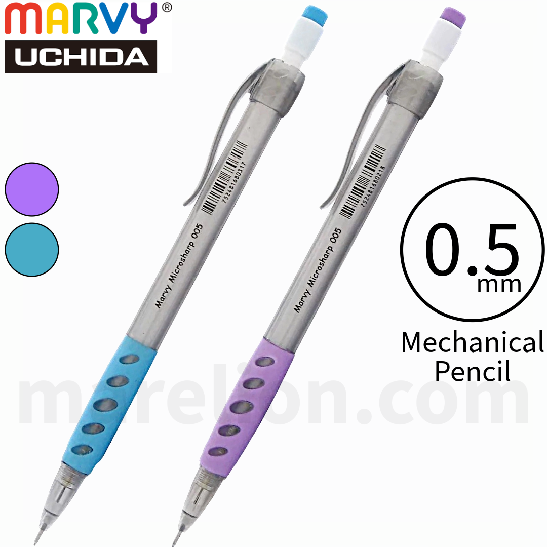 Marvy Mechanical Pencil 0.5mm - Μηχανικό Μολύβι σε 2 Χρώματα