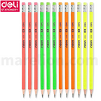 Deli Graphite Pencil HB with Eraser, Pack of 12 - Μολύβι Γραφής - ΧΟΝΔΡΙΚΗ ΠΩΛΗΣΗ