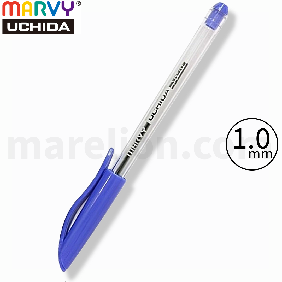 Marvy Uchida Ballpoint Pen 1.0mm Blue, x50 Pack - Στυλό Διαρκείας - ΧΟΝΔΡΙΚΗ ΠΩΛΗΣΗ