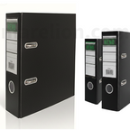 RENO Lever Arch File, Size A4 or FOOLSCAP - BOX FILE - Φαρδύ | Στενό, marble Black