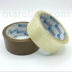 Packing Tape Clear & Brown 48mm x 50m - Ταινία Συσκευασίας Διαφανή & Καφέ