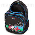 Movom Trolley Backpack Football, Compact 29L - Σχολική Τσάντα Τρολέι, Αποσπώμενο Σακίδιο