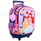 Must Disney Princess Trolley School Bag 3 Pockets