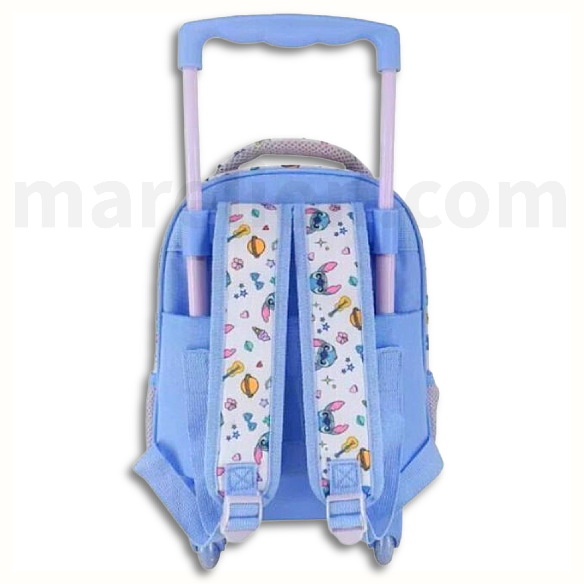 Must Trolley Bag, Lilo & Stitch 2 Compartments - Σχολική Τσάντα Τρολέι Νηπίου