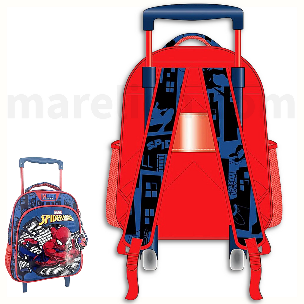 Must Trolley Bag Spiderman spidey, 2 Compartments - Σχολική Τσάντα Τρολέι Νηπίου (Copy)