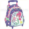 Must Mermaids Are Real Trolley School Bag 2 Pockets - Σχολική Τσάντα Τρόλεϊ Νηπίου