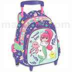Must Mermaids Are Real Trolley School Bag 2 Pockets - Σχολική Τσάντα Τρόλεϊ Νηπίου