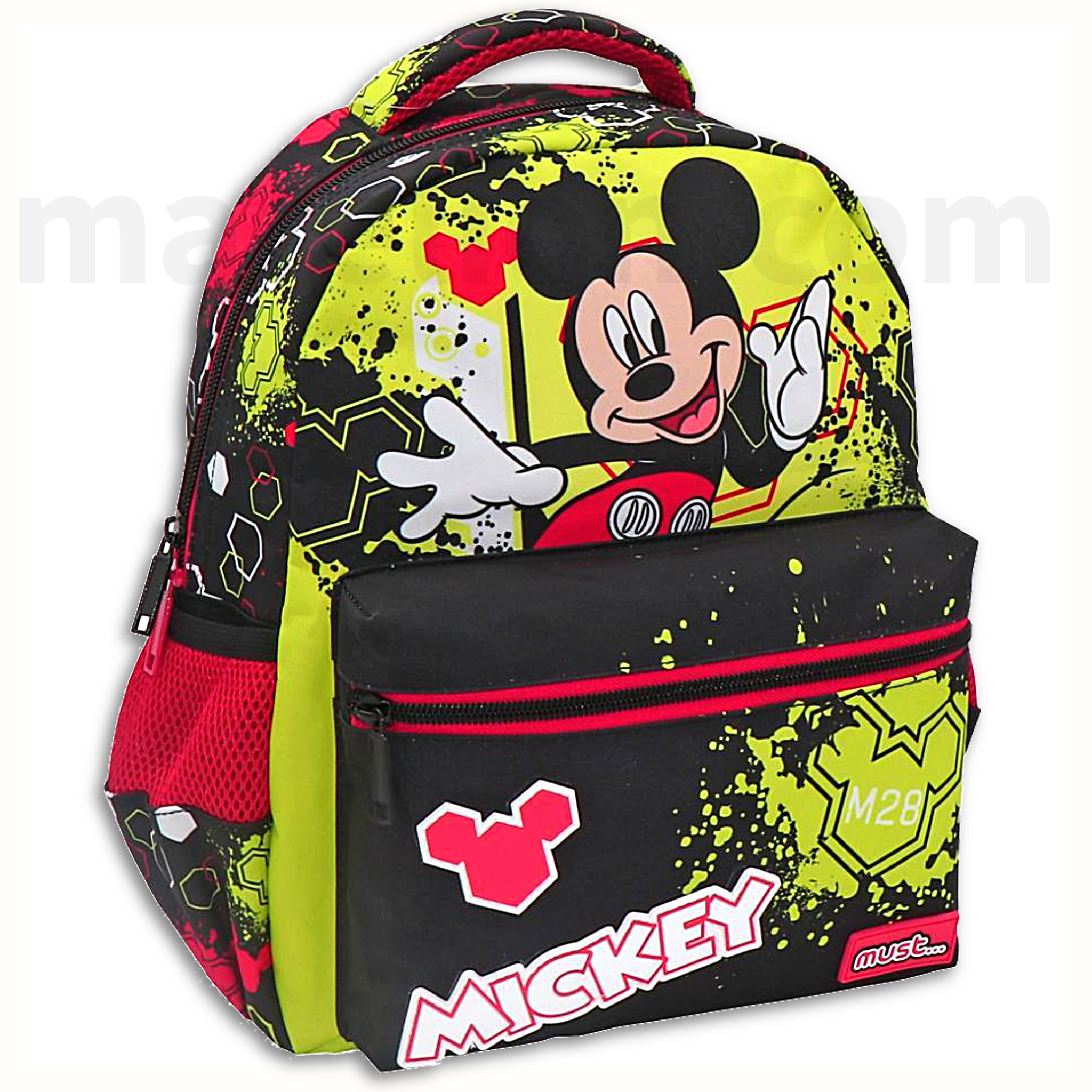 Must Backpack Mickey Mouse 2 Compartments - Σχολική Τσάντα Πλάτης 2 Θήκες (μία μεγάλη θήκη)