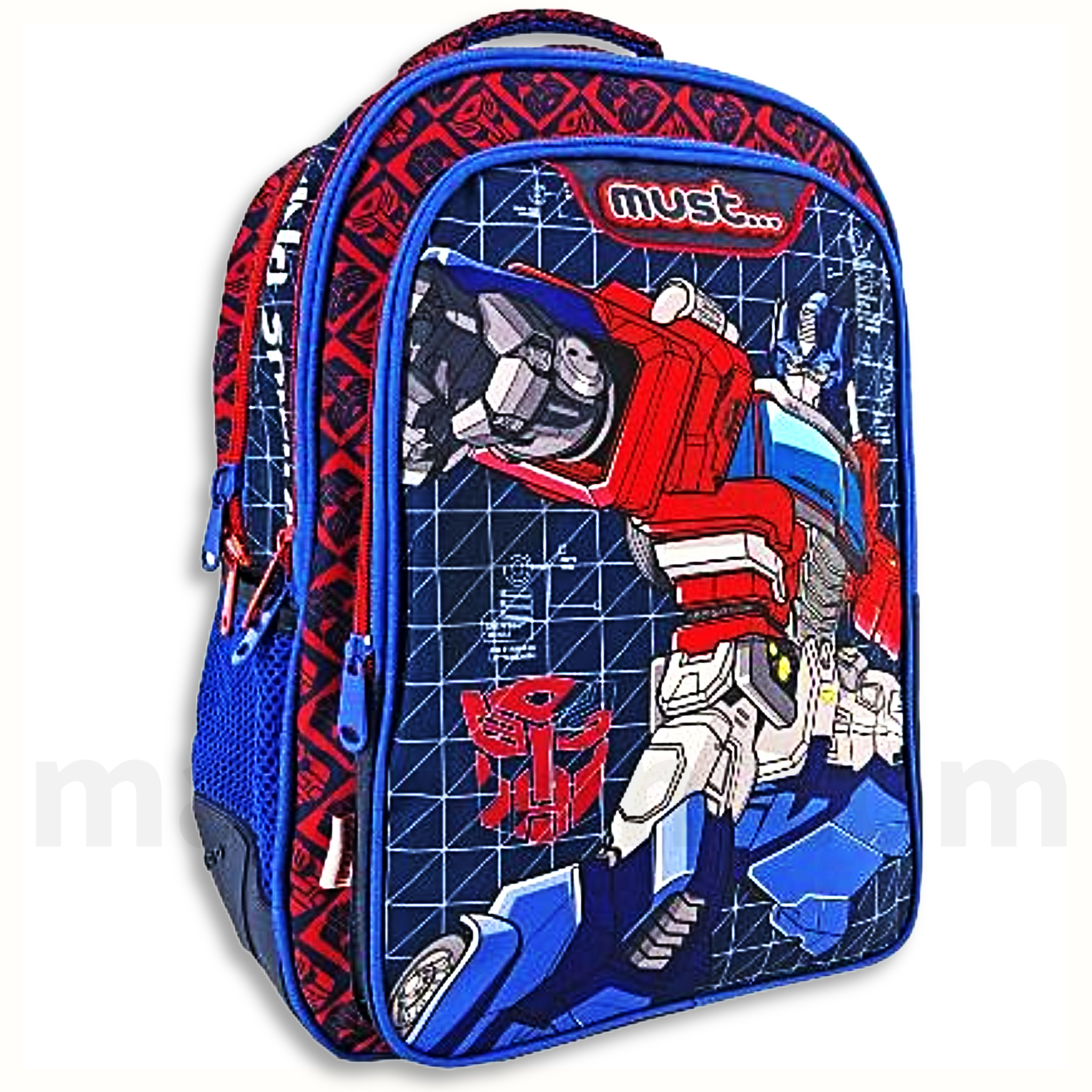 Must Backpack Transformers - Σχολική Τσάντα Πλάτης Δημοτικού