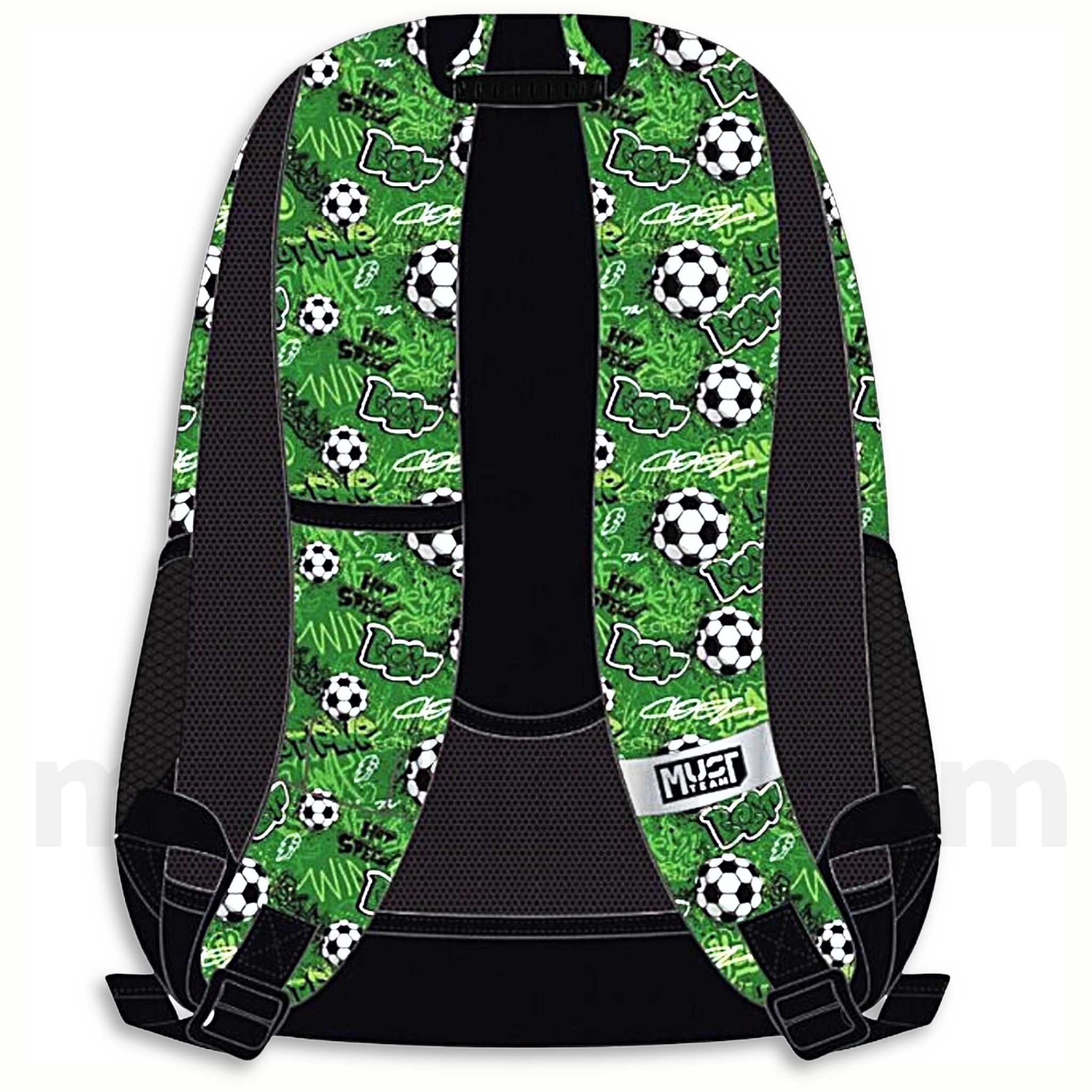 Must School Backpack Football 3 Cases - Σχολική Τσάντα Πλάτης Δημοτικού 3 Θήκες
