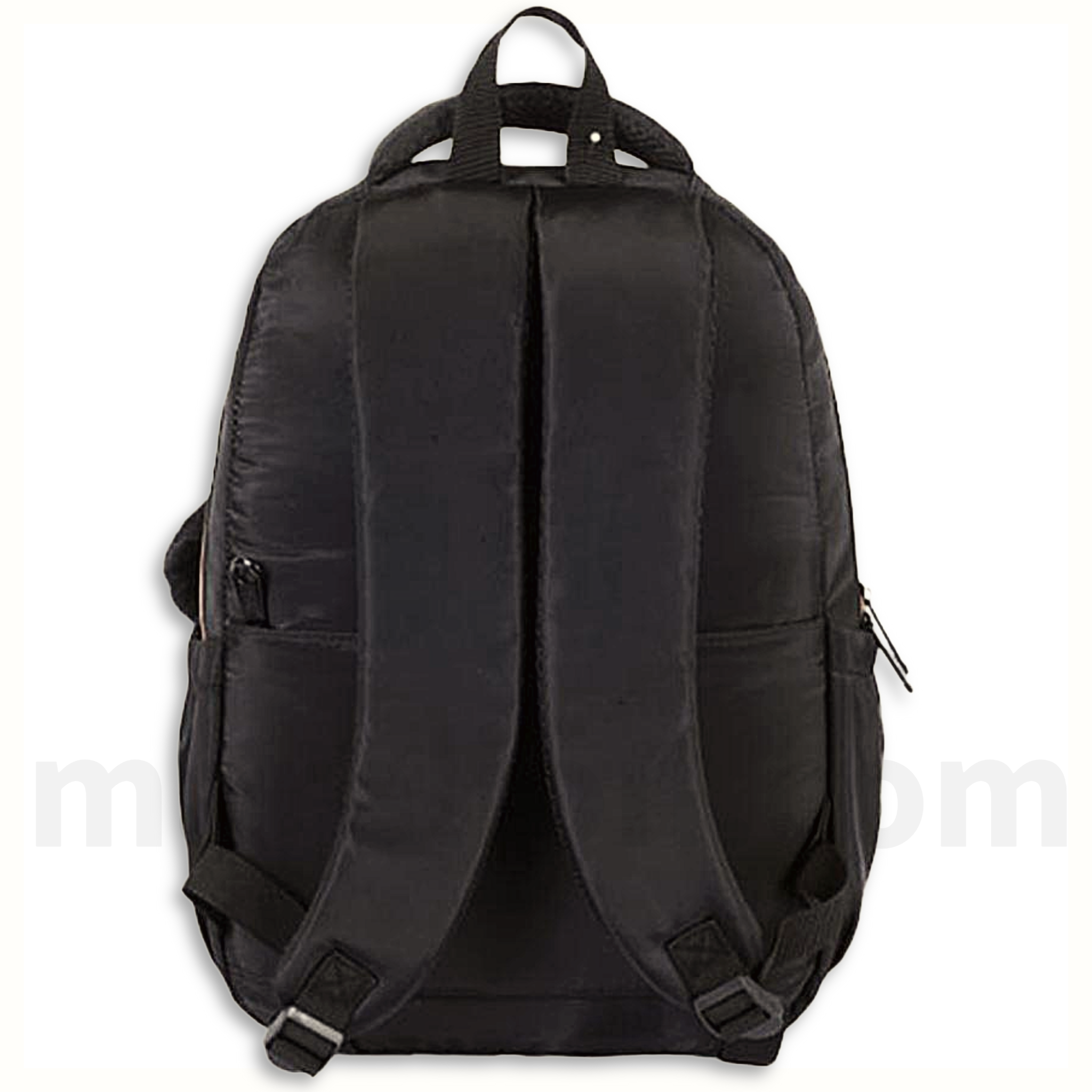 Must Teen Backpack Black 3 Compartments - Σχολική Τσάντα Πλάτης Εφήβων 3 Θήκες  Μαύρο