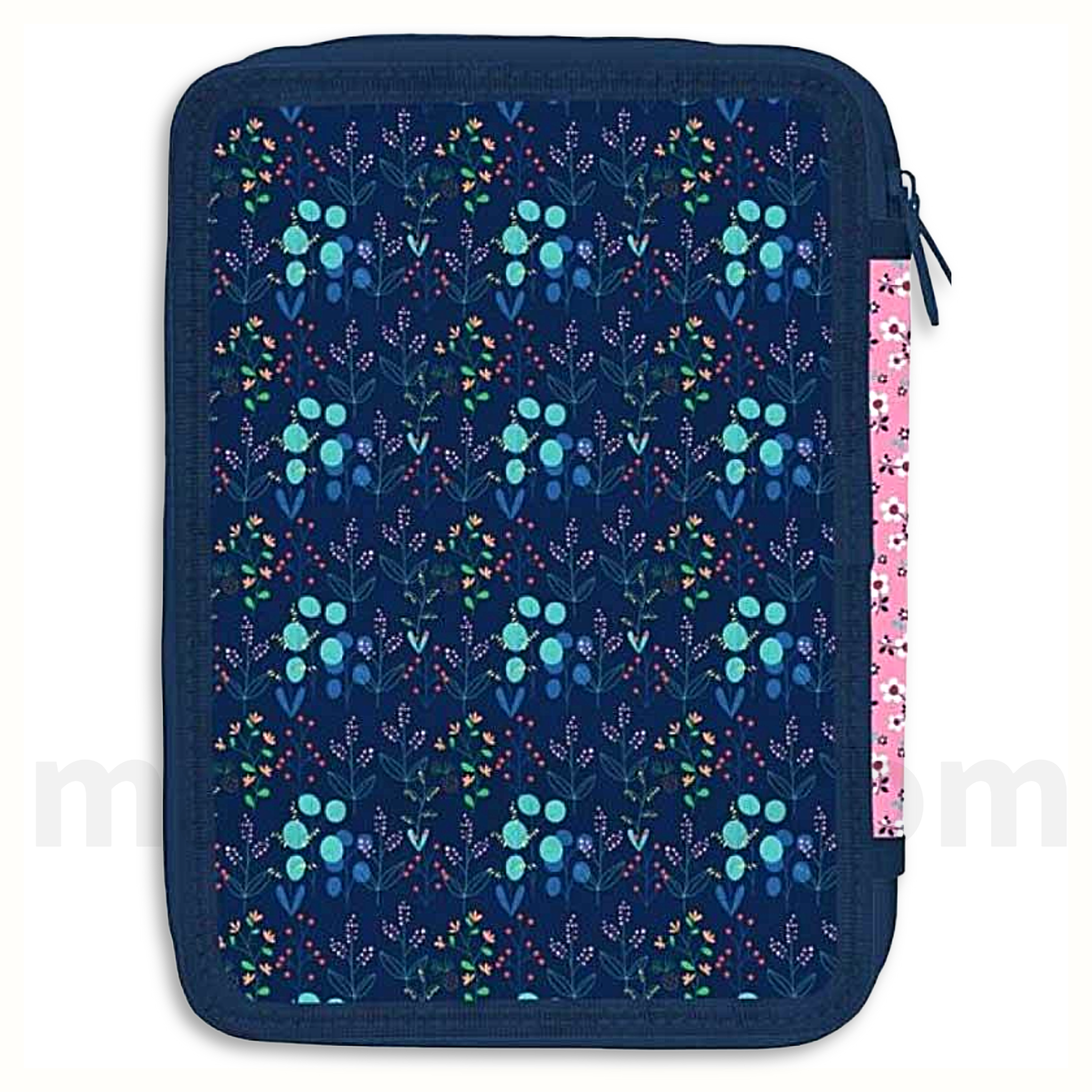 Gold Butterfly PENCIL CASE FILLED 2 ZIPS, Must PENCIL CASE 2 ZIP, DOUBLE FILLED SCHOOL PENCIL CASE