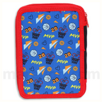 Must Pencil Case Mickey Mouse 2 Zip Full - Σχολική Κασετίνα Διπλή Γεμάτη 2 Φερμουάρ