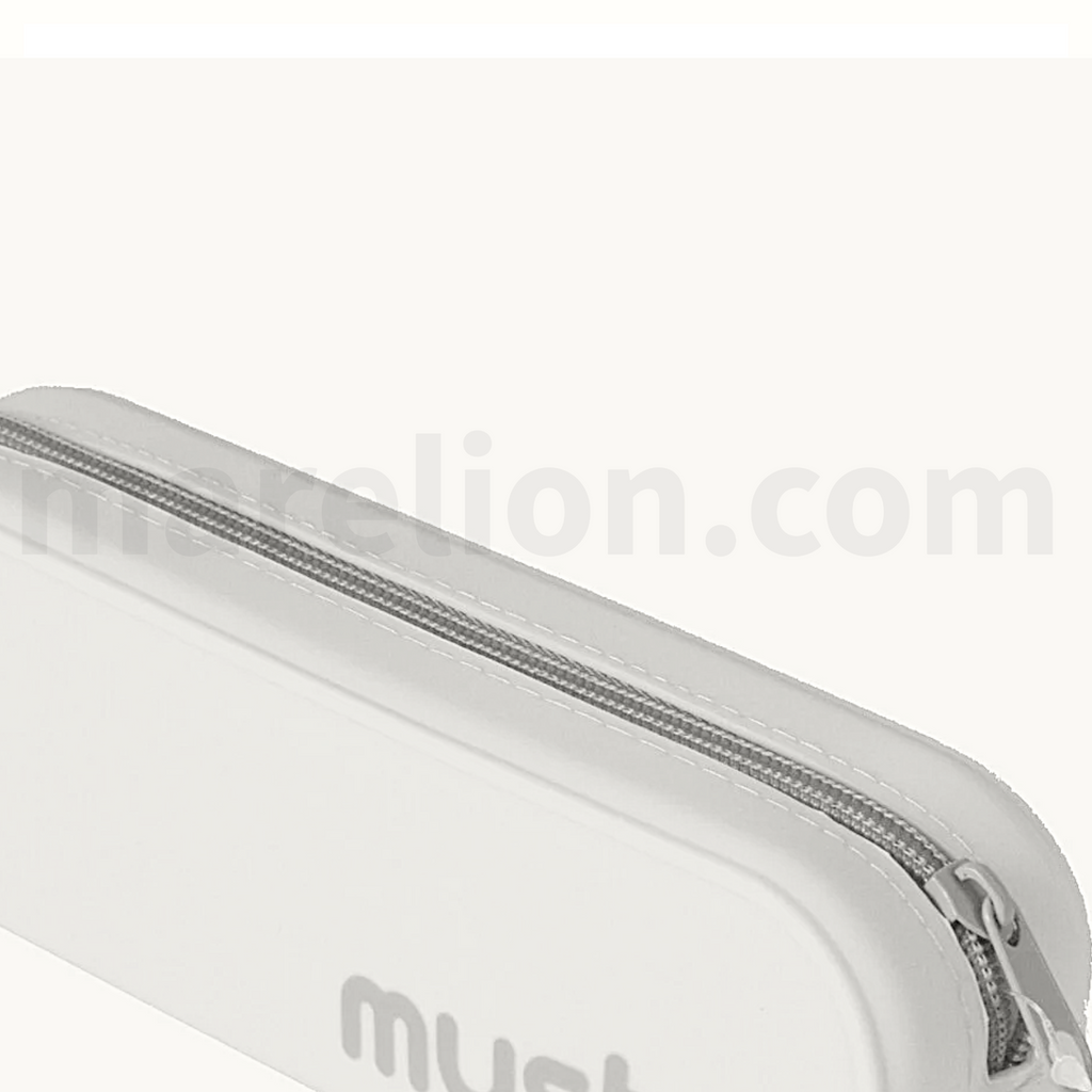 Must Diakakis Pencil Case Focus Silicone Barrel 1 Zip - Κασετίνα Βαρελάκι Σιλικόνης