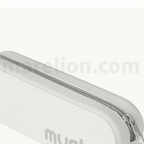 Must Diakakis Pencil Case Focus Silicone Barrel 1 Zip - Κασετίνα Βαρελάκι Σιλικόνης