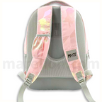 Must Team Backpack Hologram Pink 3 Compartments - Σχολική Τσάντα Πλάτης 3 Θέσεων