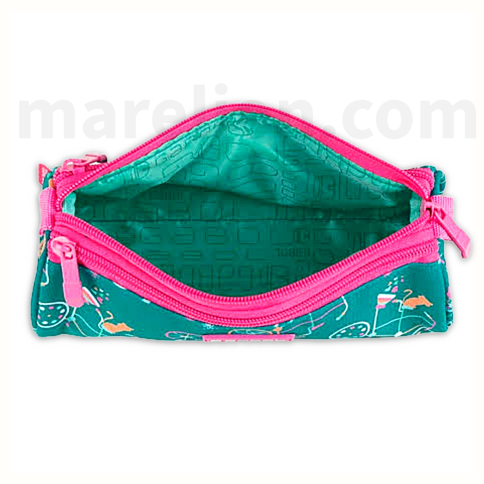 Gabol Pencil Case Bicycle with 3 Zip - Κασετίνα με 3 Θήκες