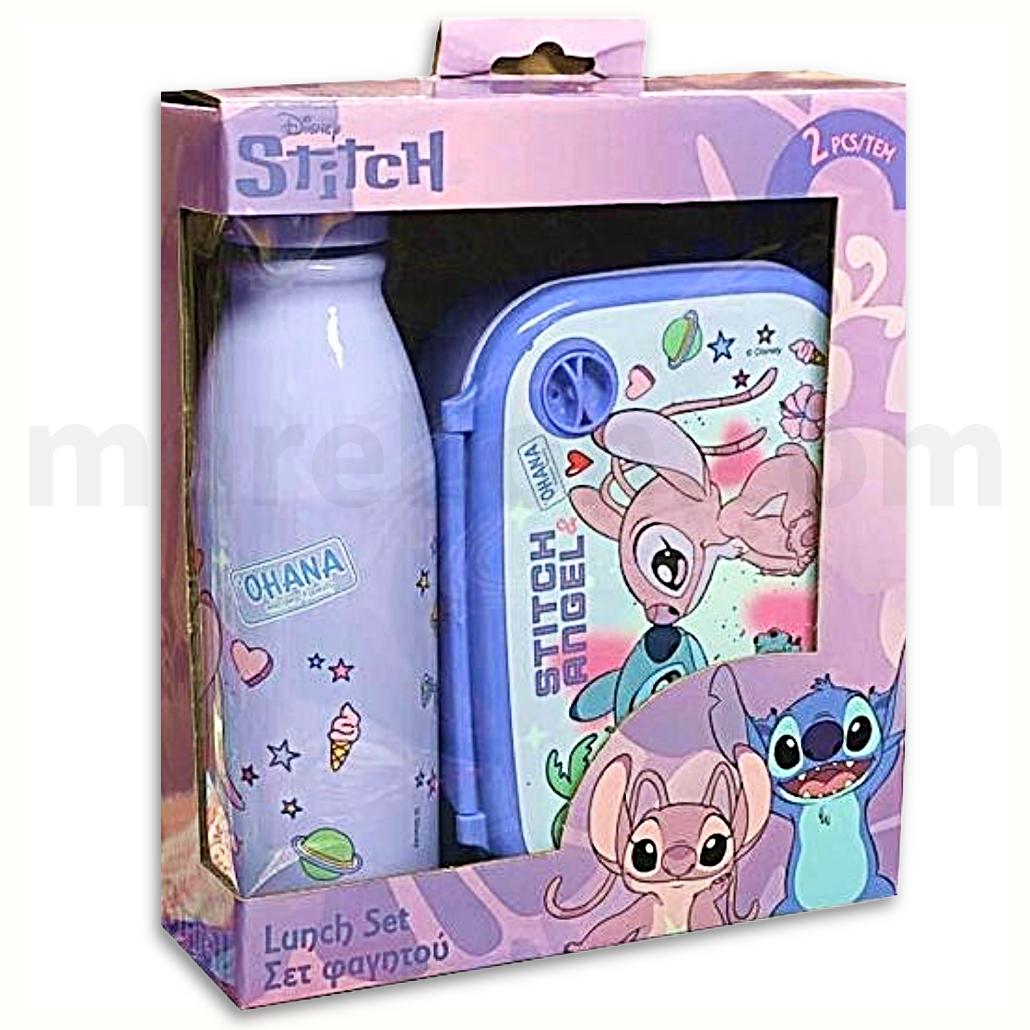LILO AND STITCH LUNCH BOX AND CANTEEN SET