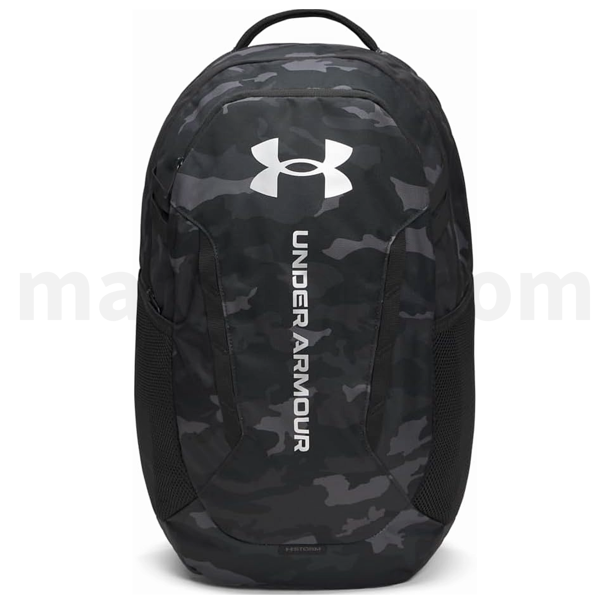 Under Armour Hustle 6.0 Backpack 3 Cases, Camo Grey - Black - Σακίδιο Πλάτης Παραλλαγή Γκρι Μαύρο