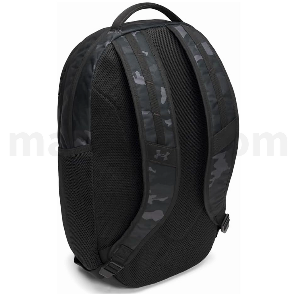 Under Armour Hustle 6.0 Backpack 3 Cases, Camo Grey - Black - Σακίδιο Πλάτης Παραλλαγή Γκρι Μαύρο