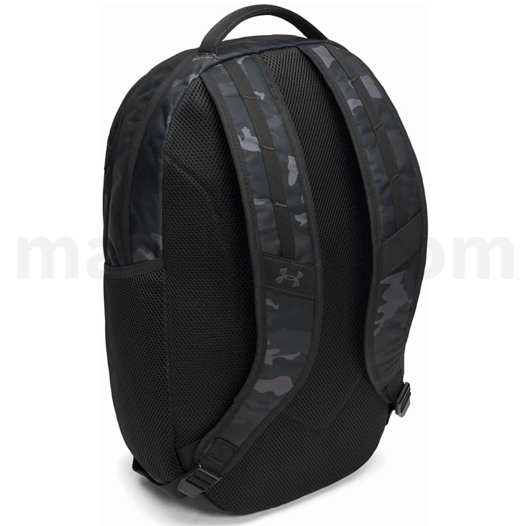 Under Armour Hustle 6.0 Backpack 3 Cases, Camo Grey - Black - Σακίδιο Πλάτης Παραλλαγή Γκρι Μαύρο