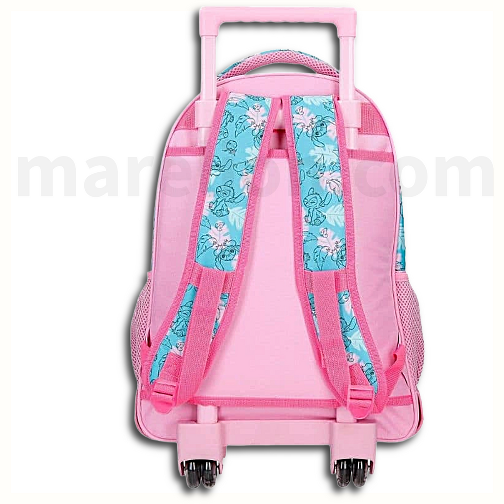 Lilo and Stitch Juma Trolley School Bag 3 Compartments - Σχολική Τσάντα Τρολέι Δημοτικού