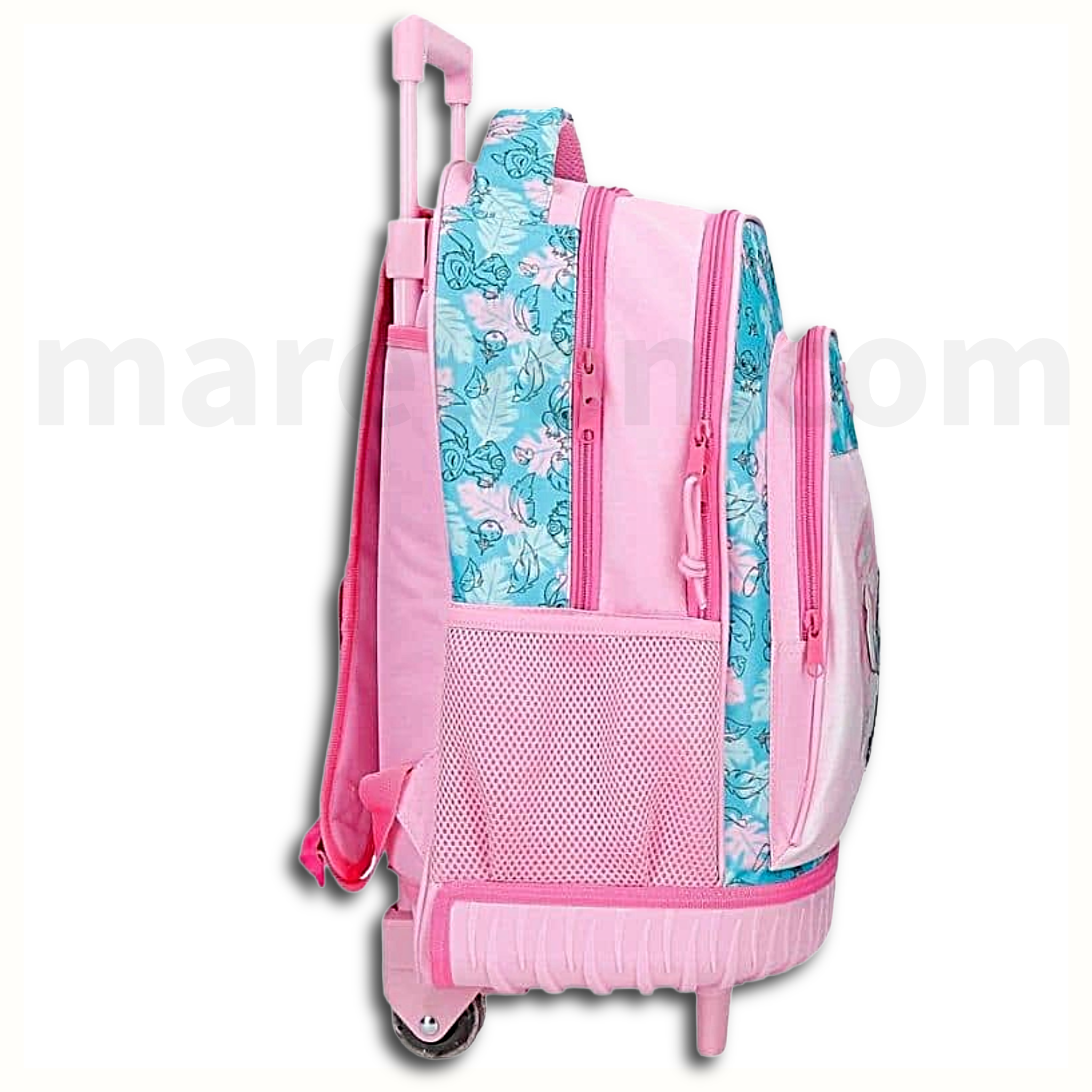 Lilo and Stitch Juma Trolley School Bag 3 Compartments - Σχολική Τσάντα Τρολέι Δημοτικού