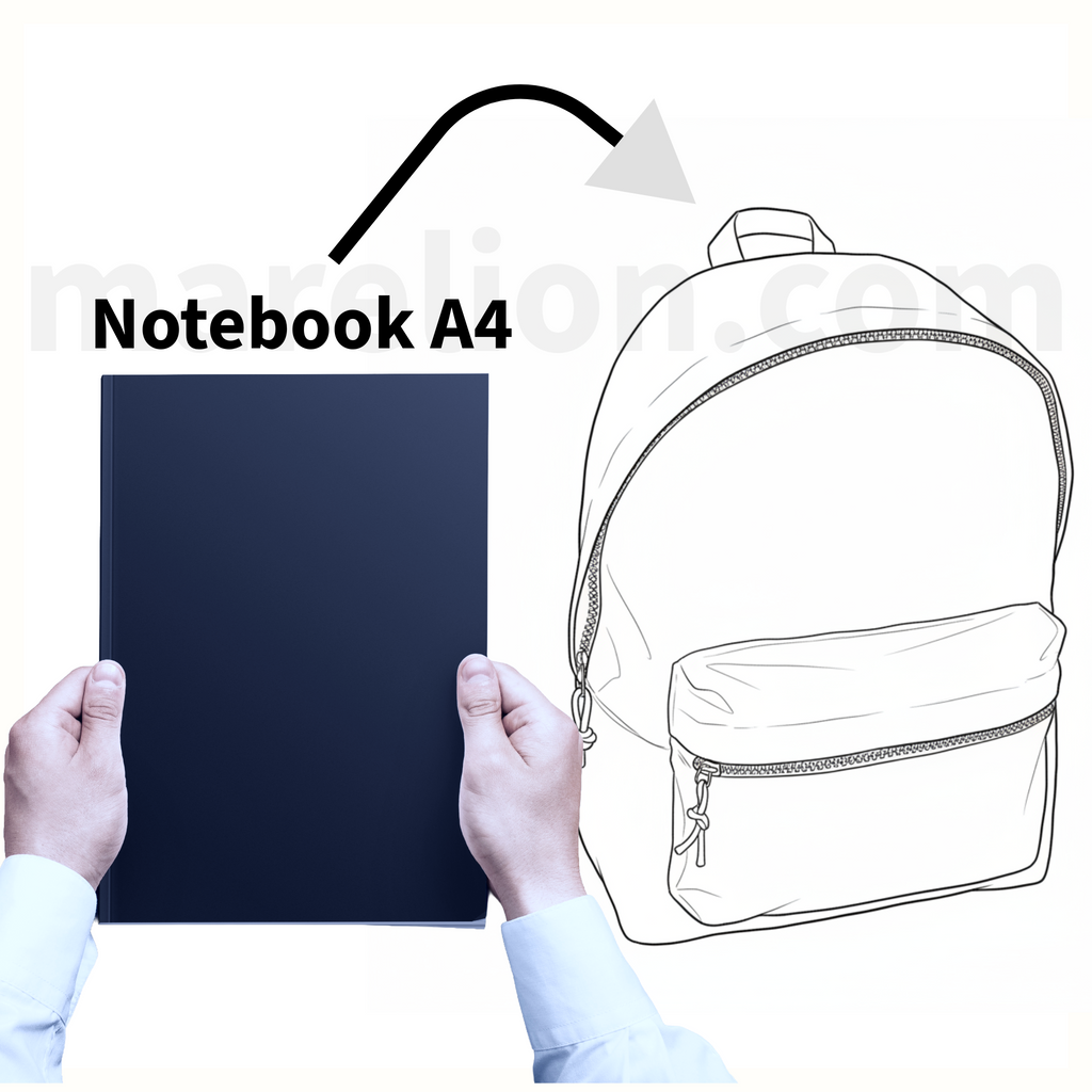 Mood Backpack Omega 32x42x16cm - Σχολική Τσάντα Πλάτης 