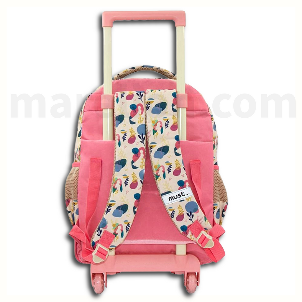 Must Frozen Trolley Bag 3 Compartments - Σχολική Τσάντα Τρόλεϊ Δημοτικού Disney