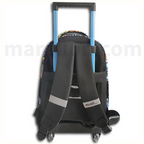 Must Trolley School Bag T-Rex Dinosaur 3 Compartments - Σχολική Τσάντα Τρολέι Δημοτικού 3 Θήκες
