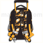 Must Trolley School Bag Black Panther 3 Compartments - Σχολική Τσάντα Τρολέι Δημοτικού Πάνθηρας 3 Θήκες