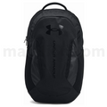 Under Armour Hustle 6.0 Backpack 3 Cases Unisex Full Black - Σακίδιο Πλάτης Σχολική Τσάντα Μαύρη