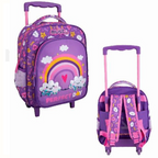 Must Trolley Bag, Perfect day rainbow, 2 Compartments - Σχολική Τσάντα Τρολέι Νηπίου