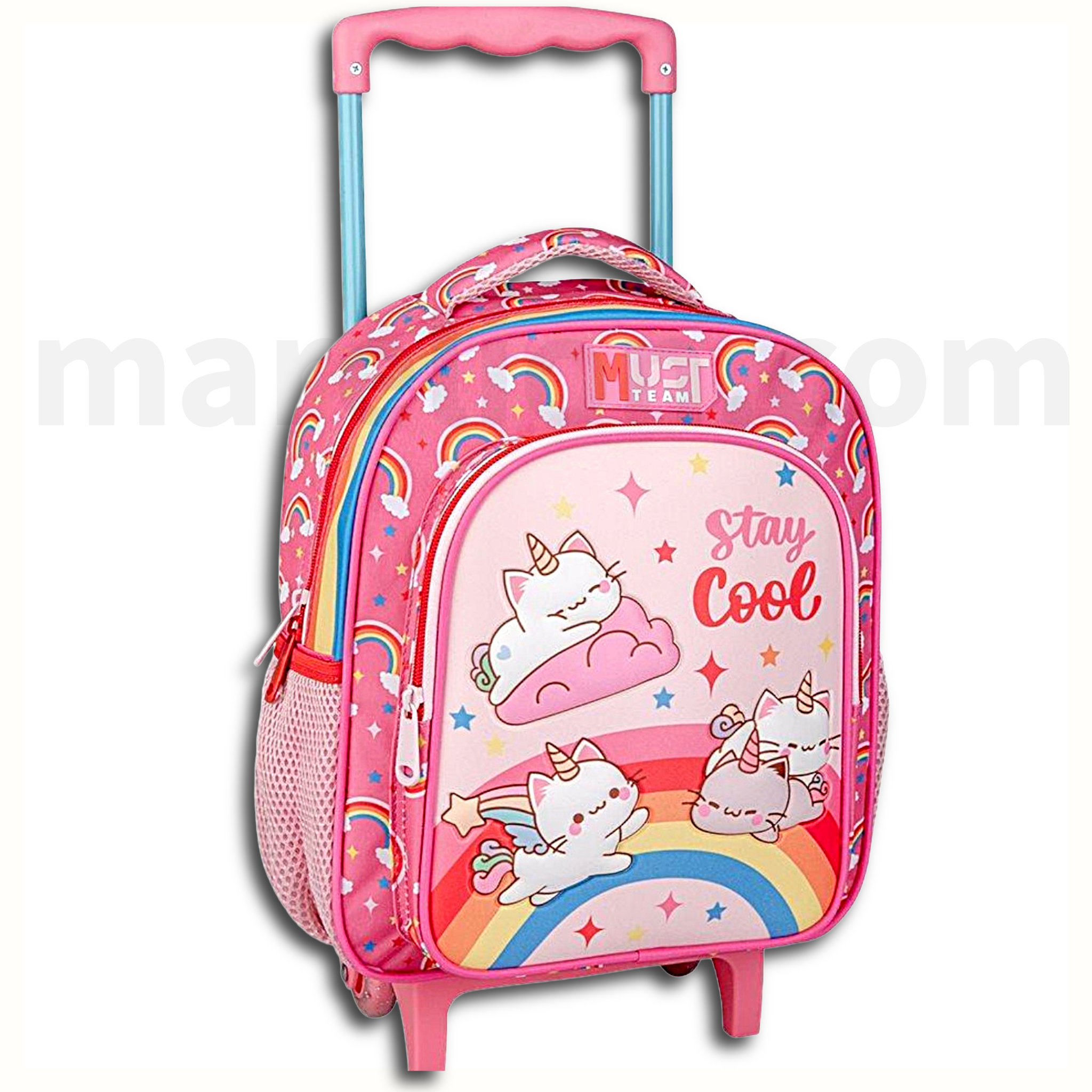 Stay Cool Must Trolley Bag 2 Compartments - Σχολική Τσάντα Τρολέι Νηπίου