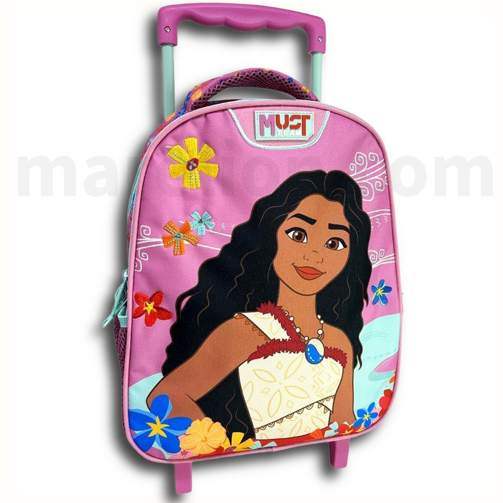 Must Disney Moana 2 Vaiana Trolley Bag - Σχολική Τσάντα Τρολέι Νηπίου