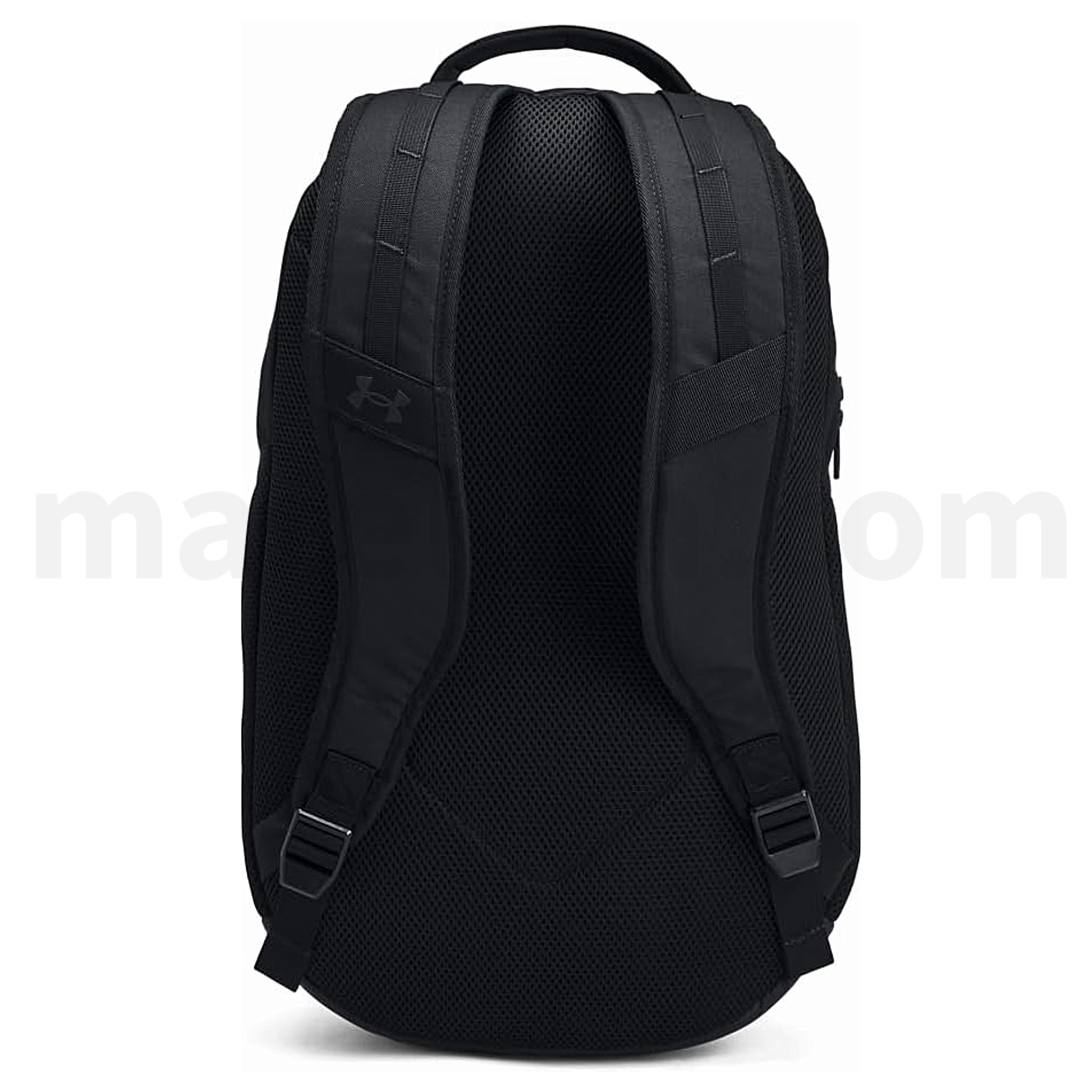 Under Armour Hustle 6.0 Backpack 3 Cases Unisex Full Black - Σακίδιο Πλάτης Σχολική Τσάντα Μαύρη