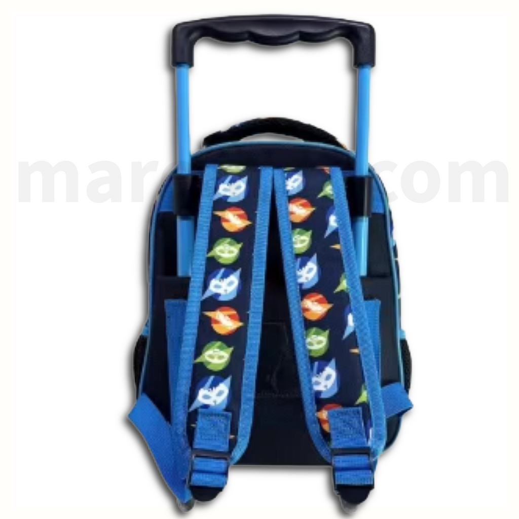 PJ Masks Must Trolley Bag 2 Compartments - Σχολική Τσάντα Τρολέι Νηπίου
