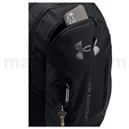 Under Armour Hustle 6.0 Backpack 3 Cases Unisex Full Black - Σακίδιο Πλάτης Σχολική Τσάντα Μαύρη