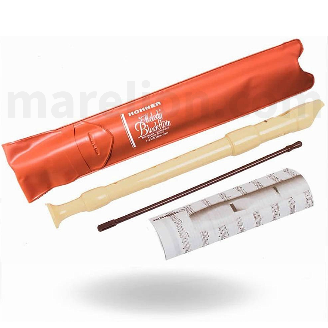 HOHNER B9517 Plastic Recorder Flute Soprano - Φλογέρα Σοπράνο Αυλός Σχολικός