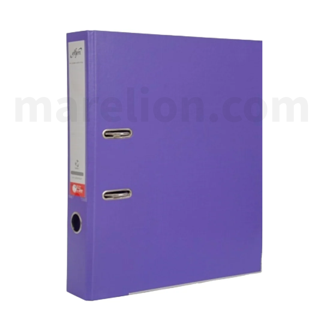 Elfen Lever Arch File FOOLSCAP 75mm 8 Colors Super Strong Plastic - (Φαρδύ) Κλασέρ Πλαστικό - BOX FILE - ΧΟΝΔΡΙΚΗ ΠΩΛΗΣΗ