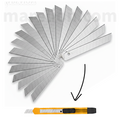 SDI Cutting Blades 9mm 10pcs - Λεπίδες μικρού Χαρτοκόπτη